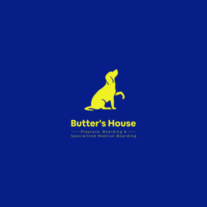 Butter's House Dog Logo