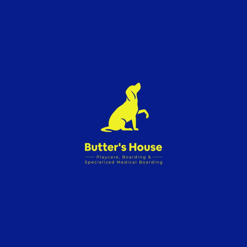 Butter's House Dog Logo